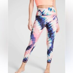 Athleta Elation Tie Dye 7/8 Leggings